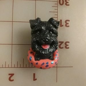 Hand made clay magnet